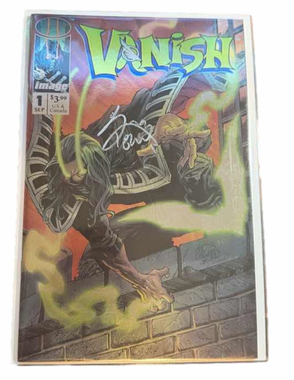 Vanish Image Comics Signed Ryan Stegman Cover With COA